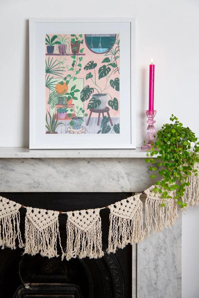100% Cotton Macrame Garland