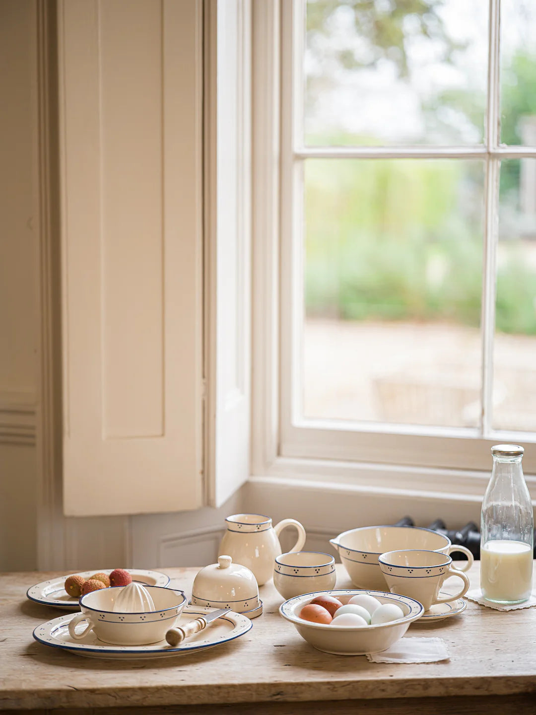 Small Oval Platter Blue The Breakfast Collection