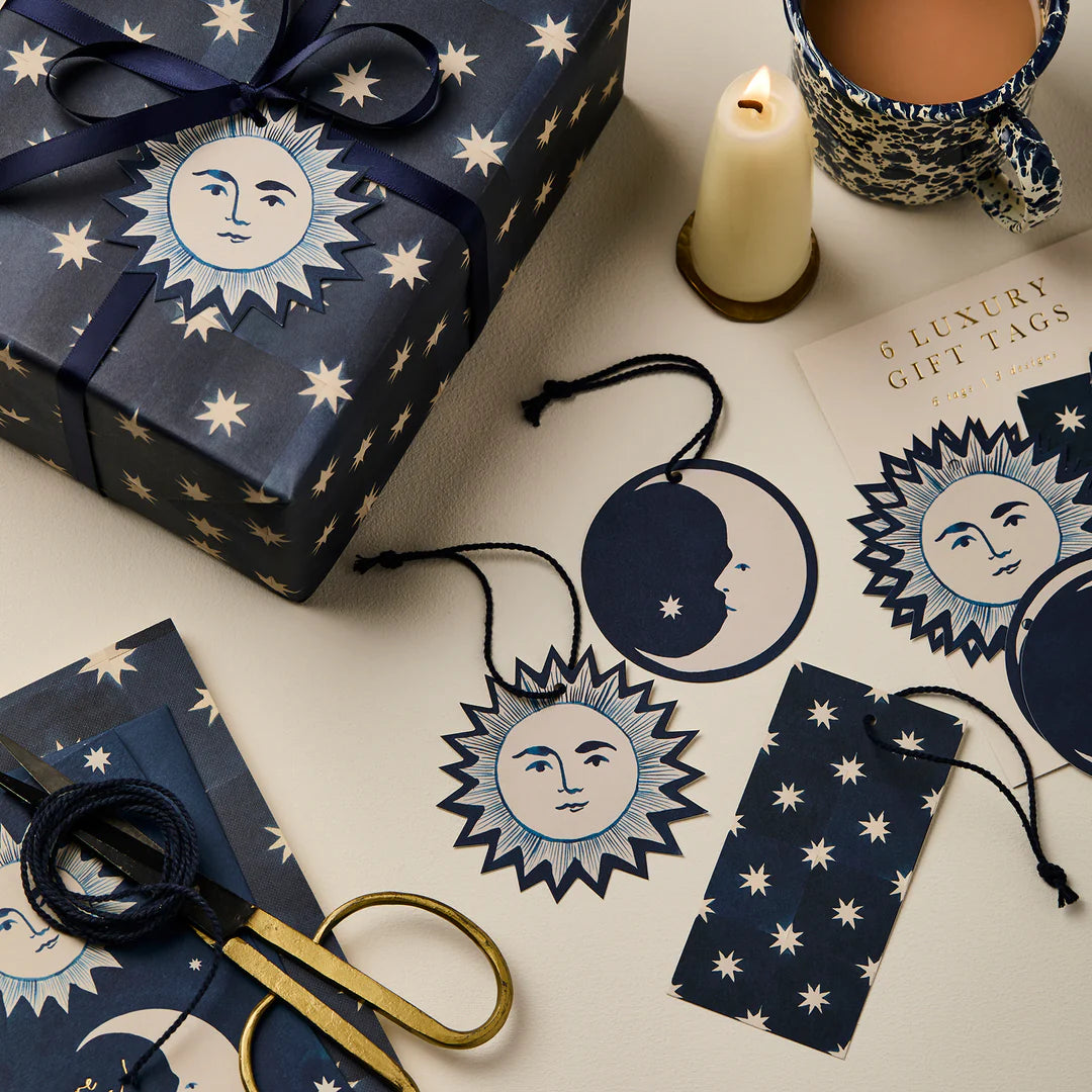 Moon & Sun Gift Tags, Pack of 6