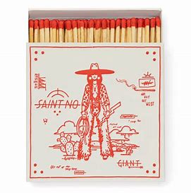 Archivist Artisan Safety Matches - Lightening Bolt