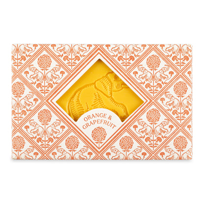 Savon d'Archivist Elephant Soap Bar - Grapefruit & Orange