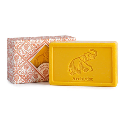 Savon d'Archivist Elephant Soap Bar - Grapefruit & Orange