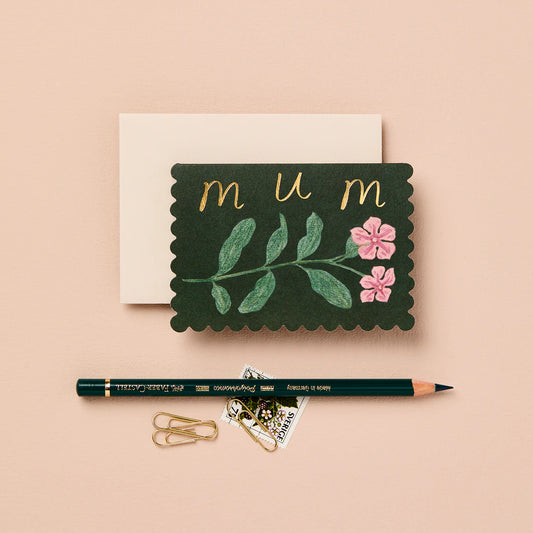 Wildflower Mum Mini Mothers Day Card