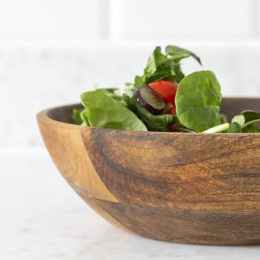 Mango Wooden Salad Bowl Medium