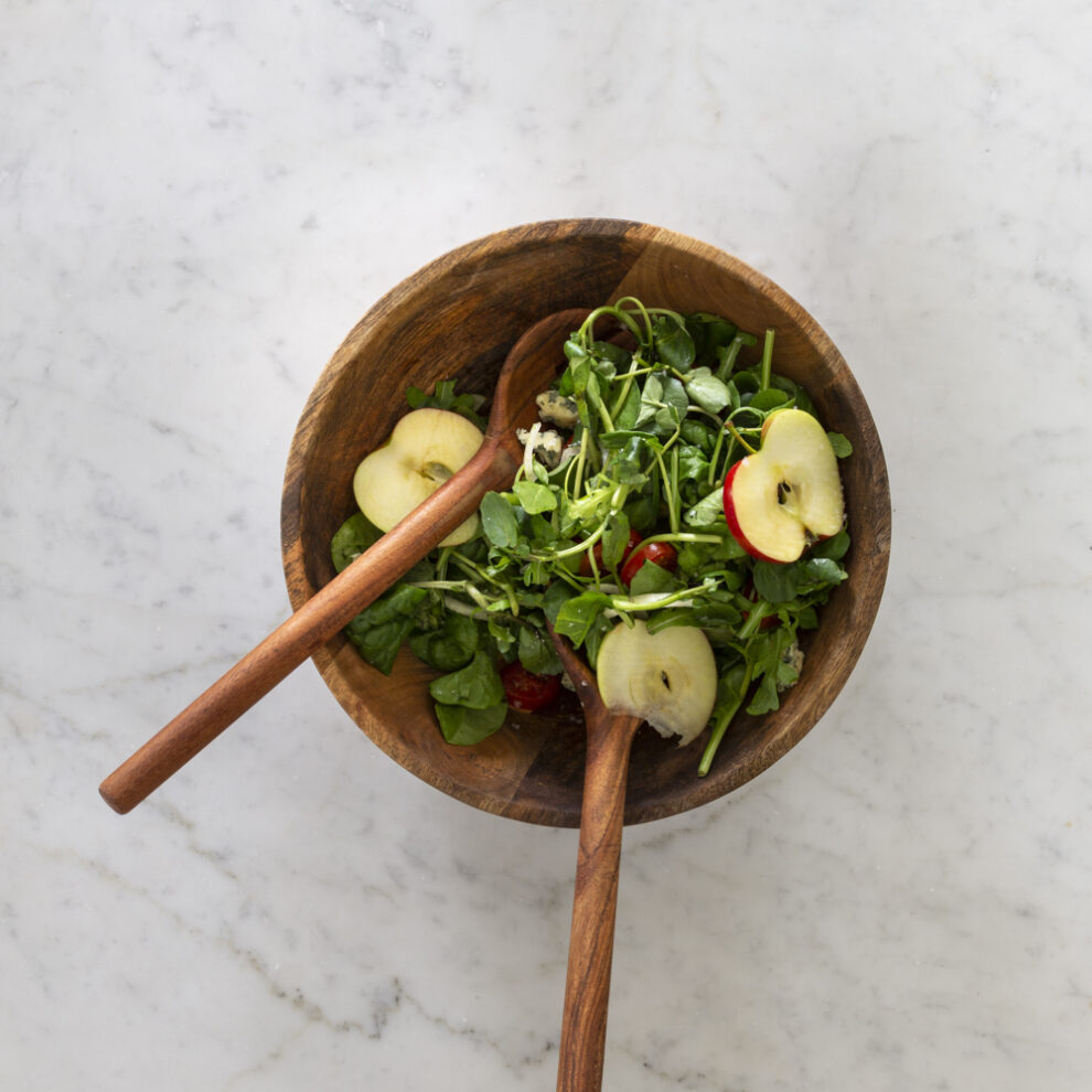 Mango Wooden Salad Bowl Medium