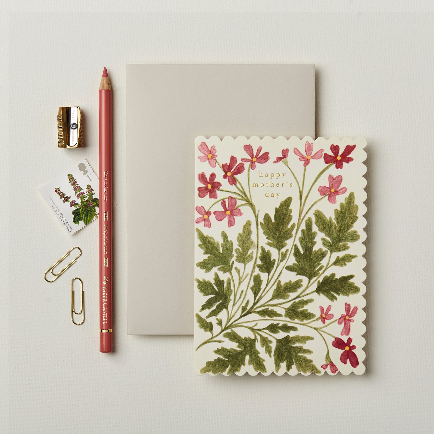 Flora Happy Mothers Day Card