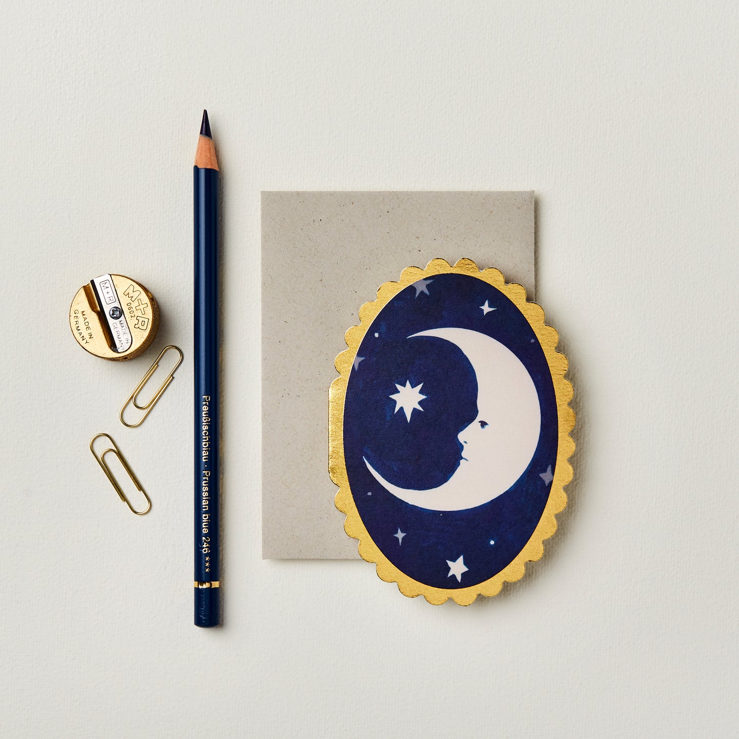 Crescent Moon Mini Card