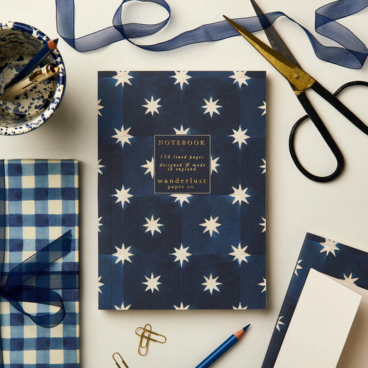 Blue Star Notebook
