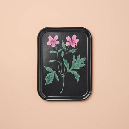 Geranium Tea Tray