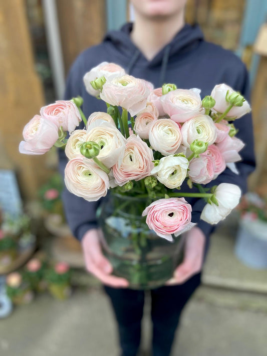 An Armful of Speciality Ranunculus
