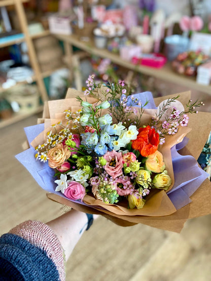 Spring Florist Choice Bouquet - Colourful