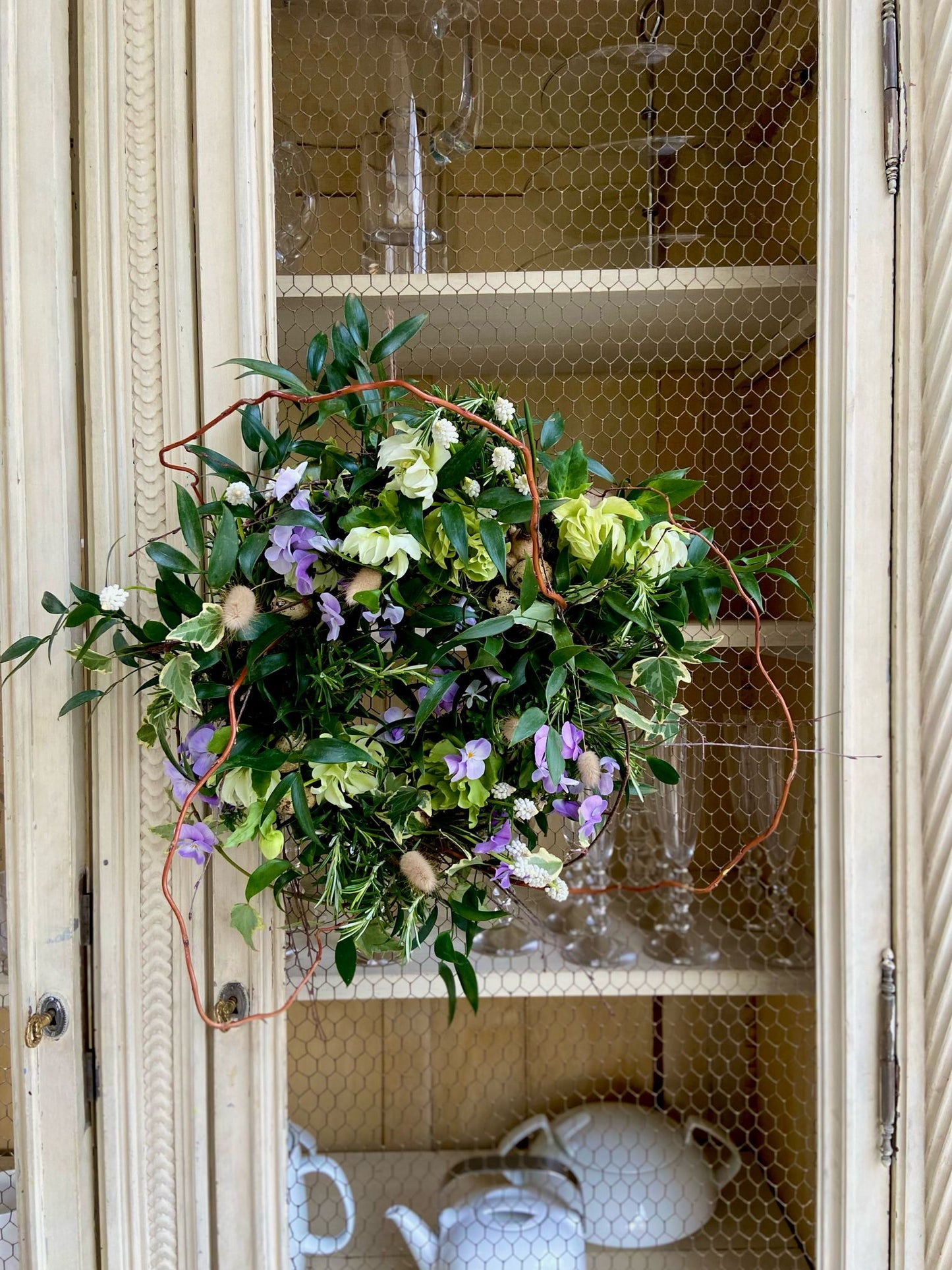Spring Workshop - Wild Easter Planted Wreath/ Table Centrepiece At Ash House Somerset