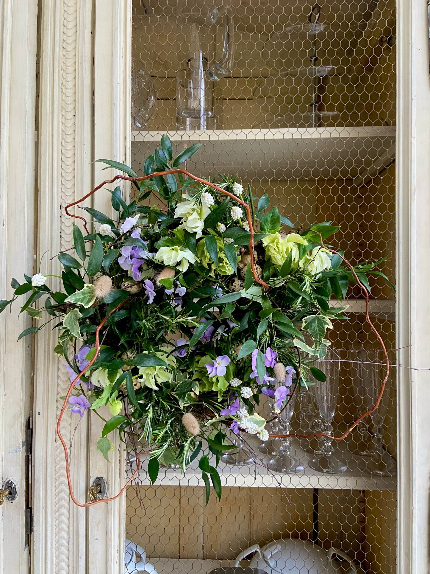 Spring Workshop - Wild Easter Planted Wreath/ Table Centrepiece At Ash House Somerset