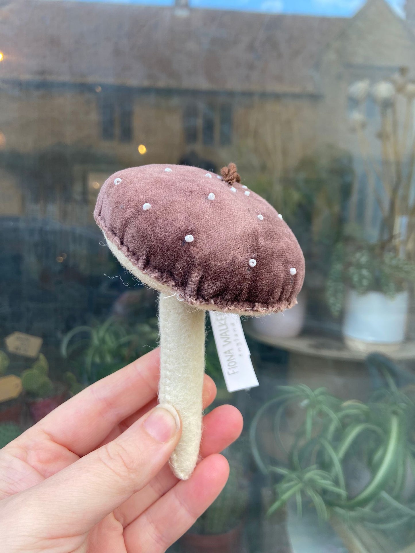 Mixed Red Velvet Mushroom Decs