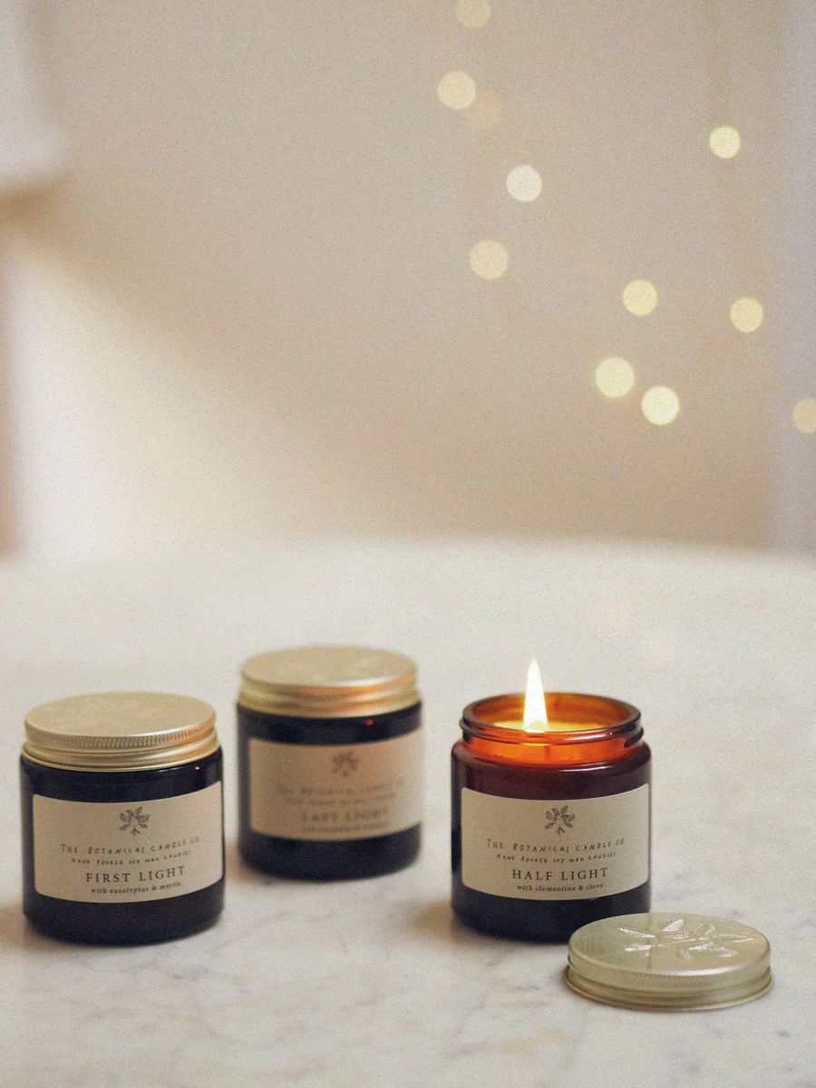 The Winter Light Collection - Luxury Botanical Scented Candles