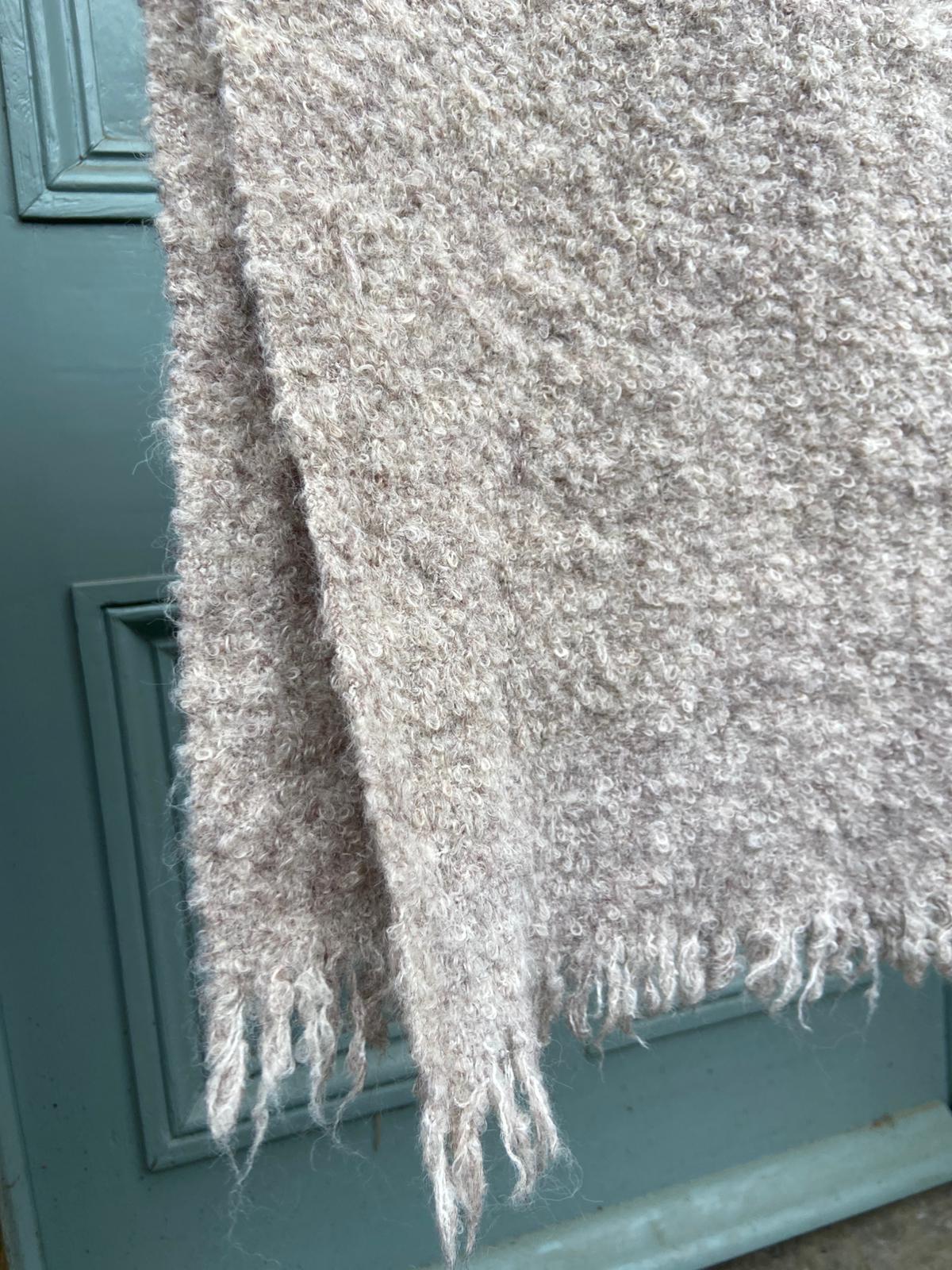 Teddy Super Soft Cosy Scarf, Cream