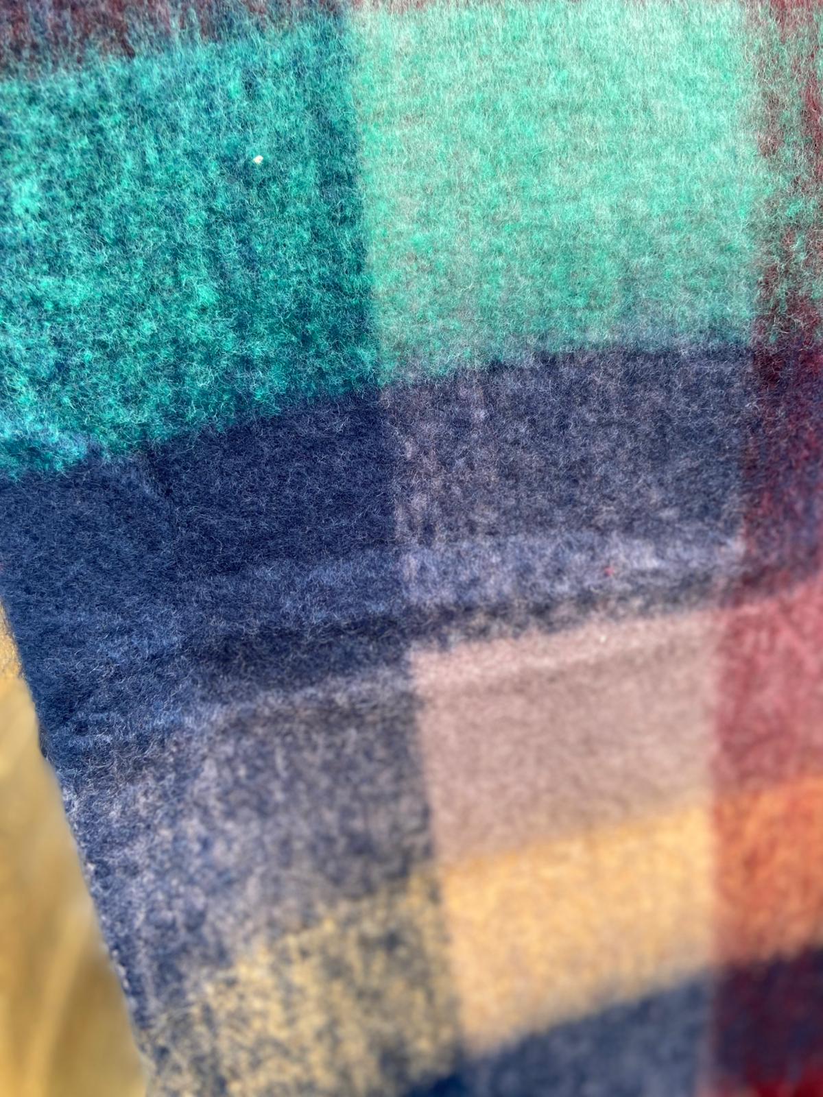 Super Soft Cosy Check Scarf, Forest Fruits