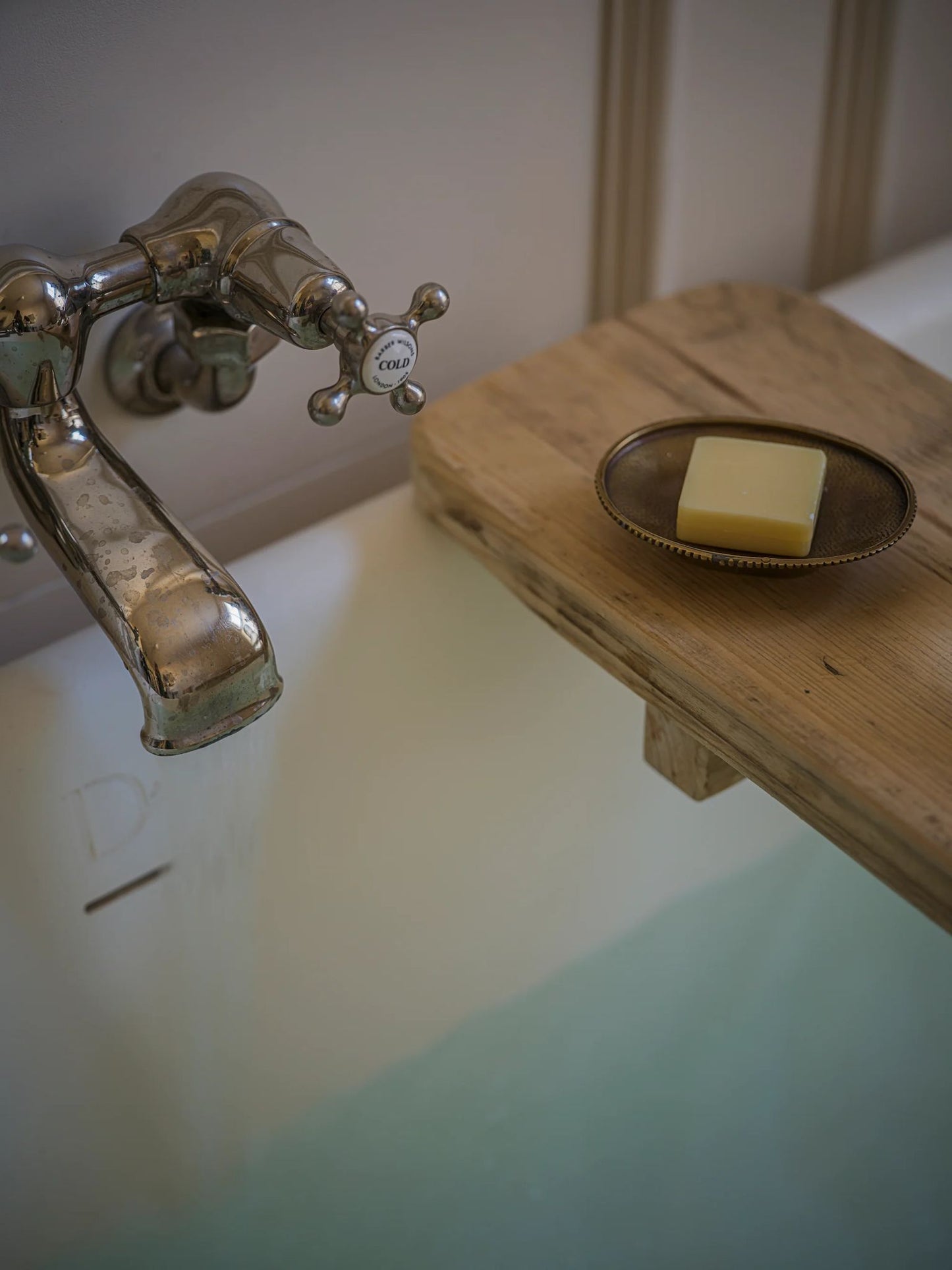 Brass Oval Soap Dish