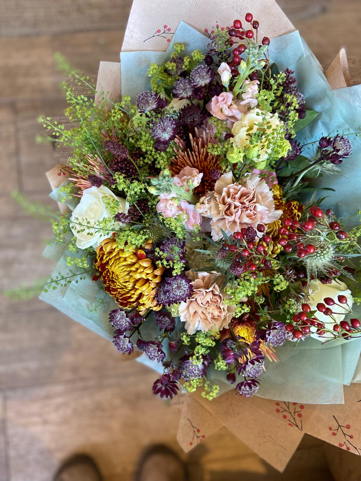 The Cottage Garden Bouquet Autumn Edition