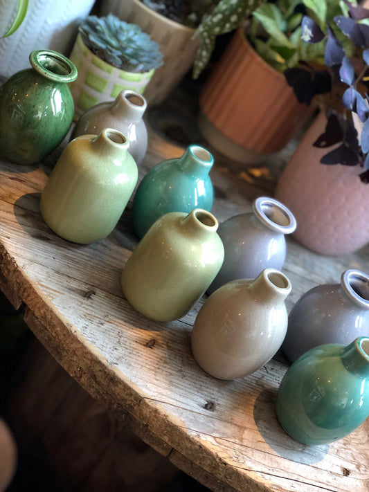 Ceramic Bud Vases