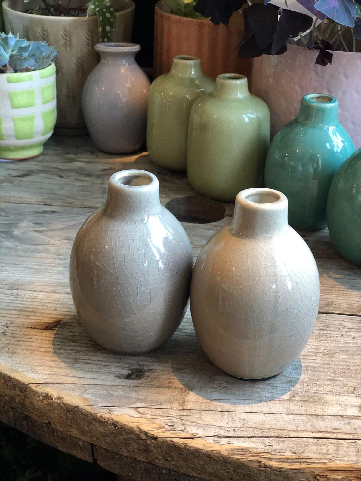 Ceramic Bud Vases