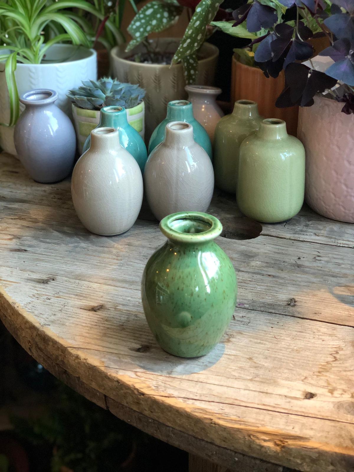 Ceramic Bud Vases