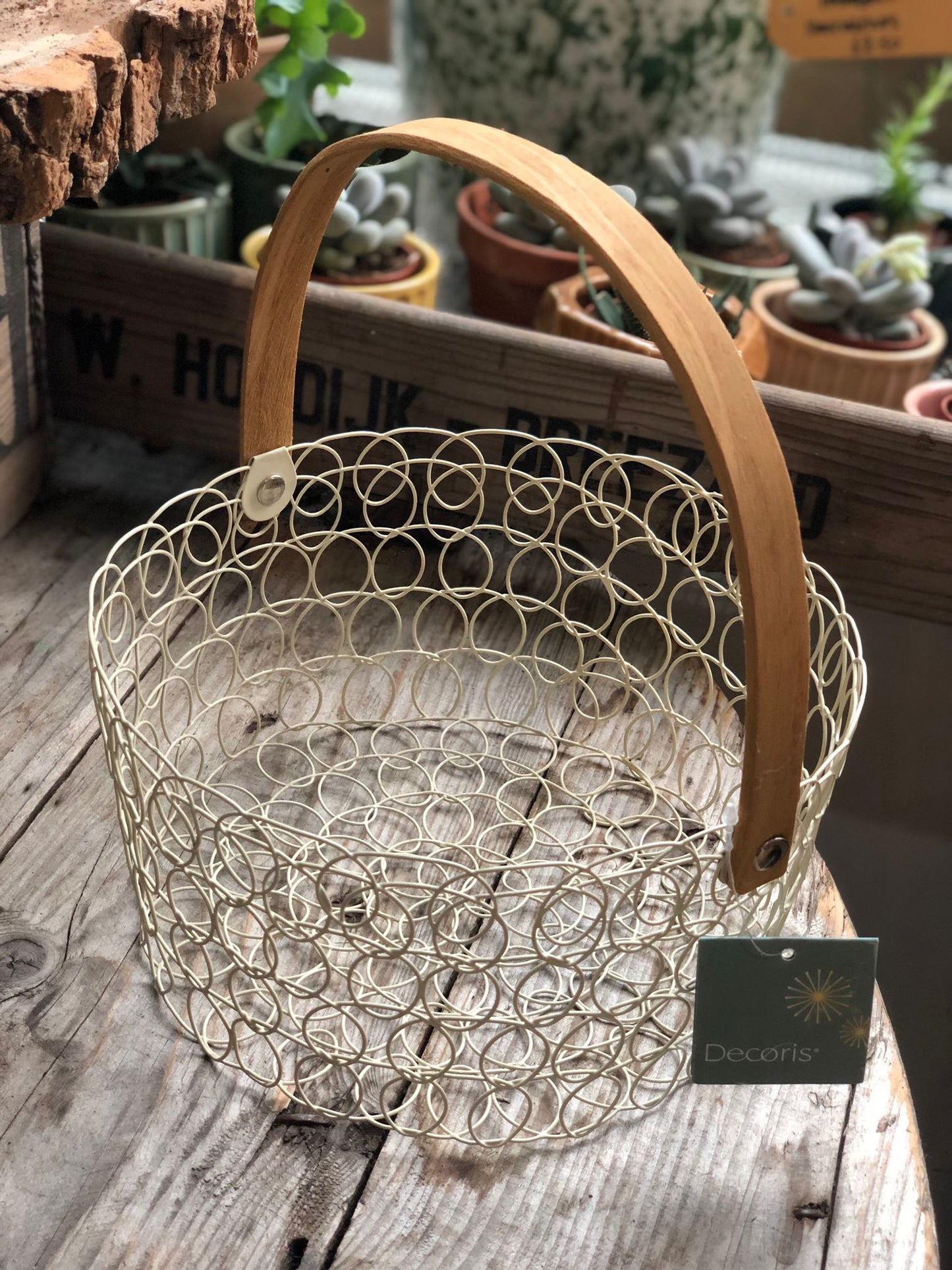 Easter Pastel Wire Baskets
