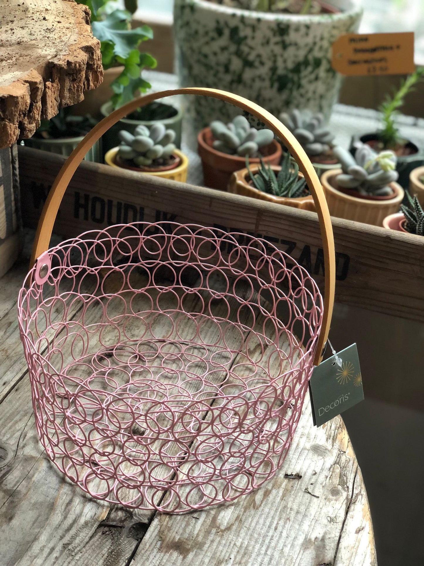 Easter Pastel Wire Baskets