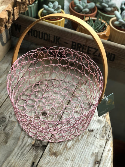 Easter Pastel Wire Baskets