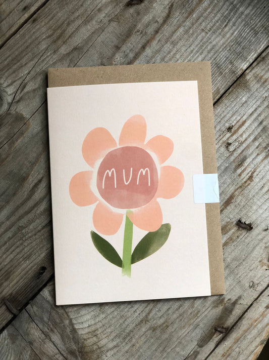 Flower Mothers Day Card