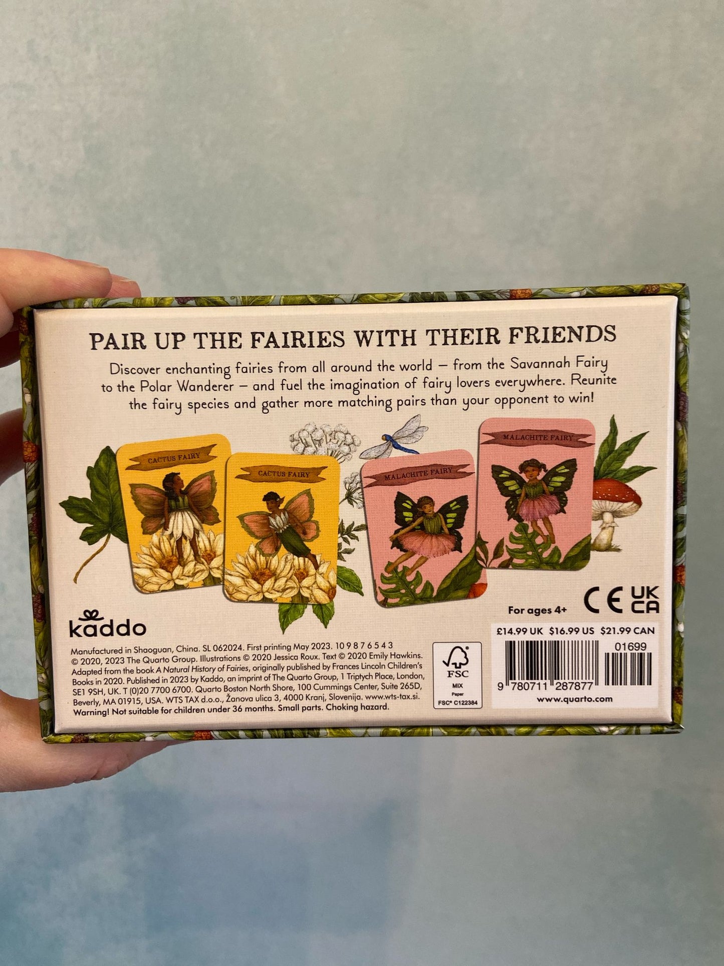 Find the Fairies Memory Game