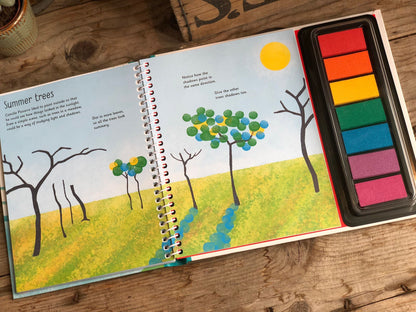 Fingerprint Activities: Art Book for Children