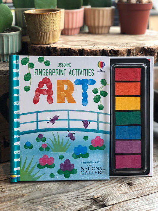 Fingerprint Activities: Art Book for Children