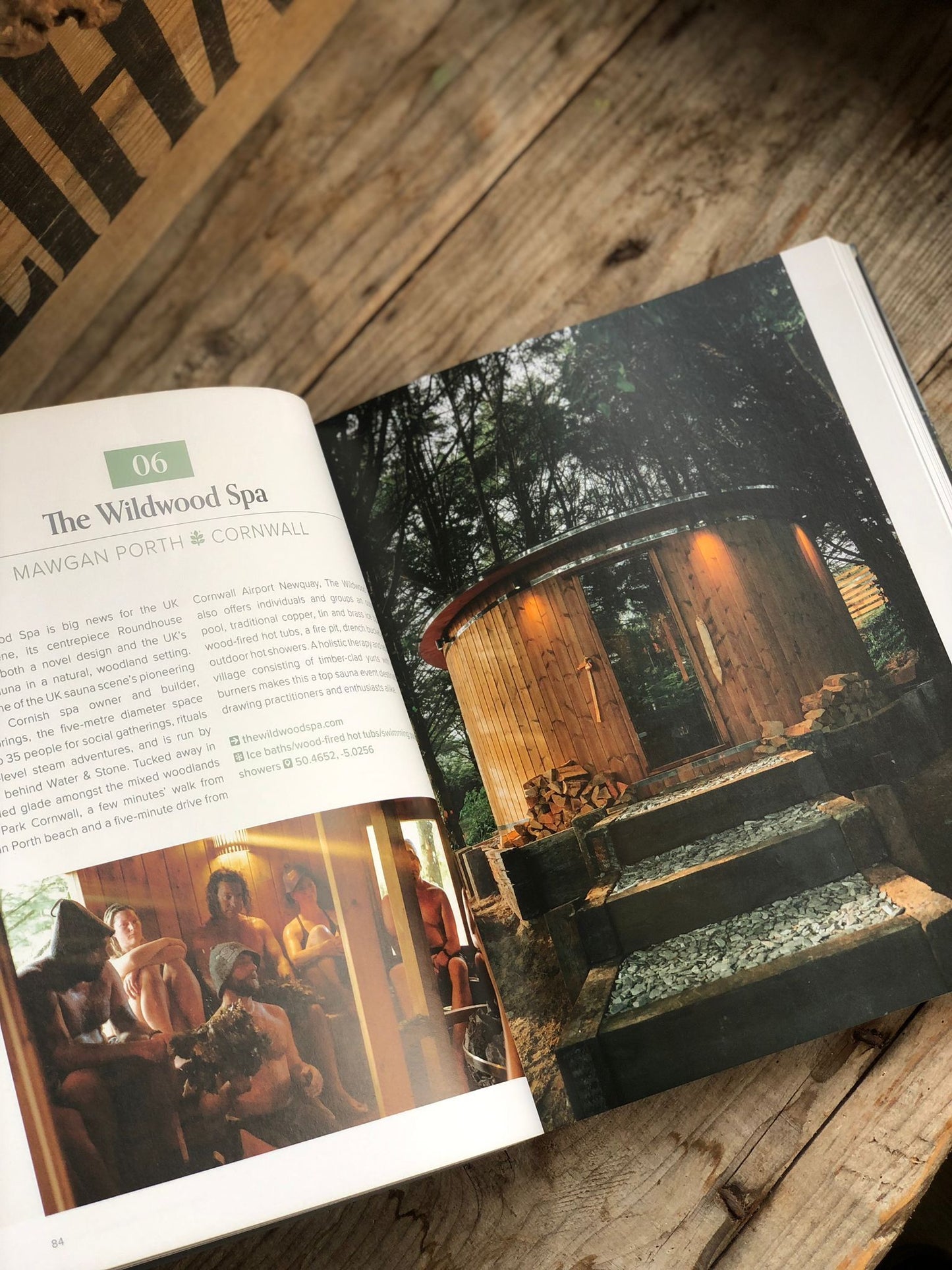 Wild Sauna Book by Emma O'Kelly PB