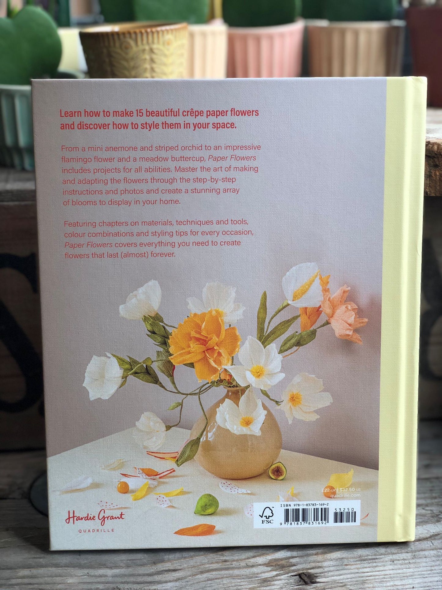 Paper Flowers: 15 Stylish Projects to Make Your Own