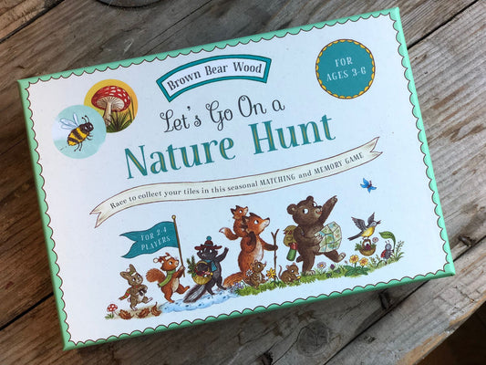 Lets Go On A Nature Hunt Memory Game