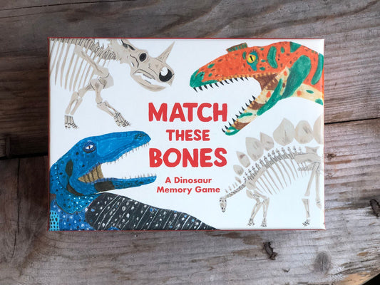Match these Bones: A Dinosaur Memory Game