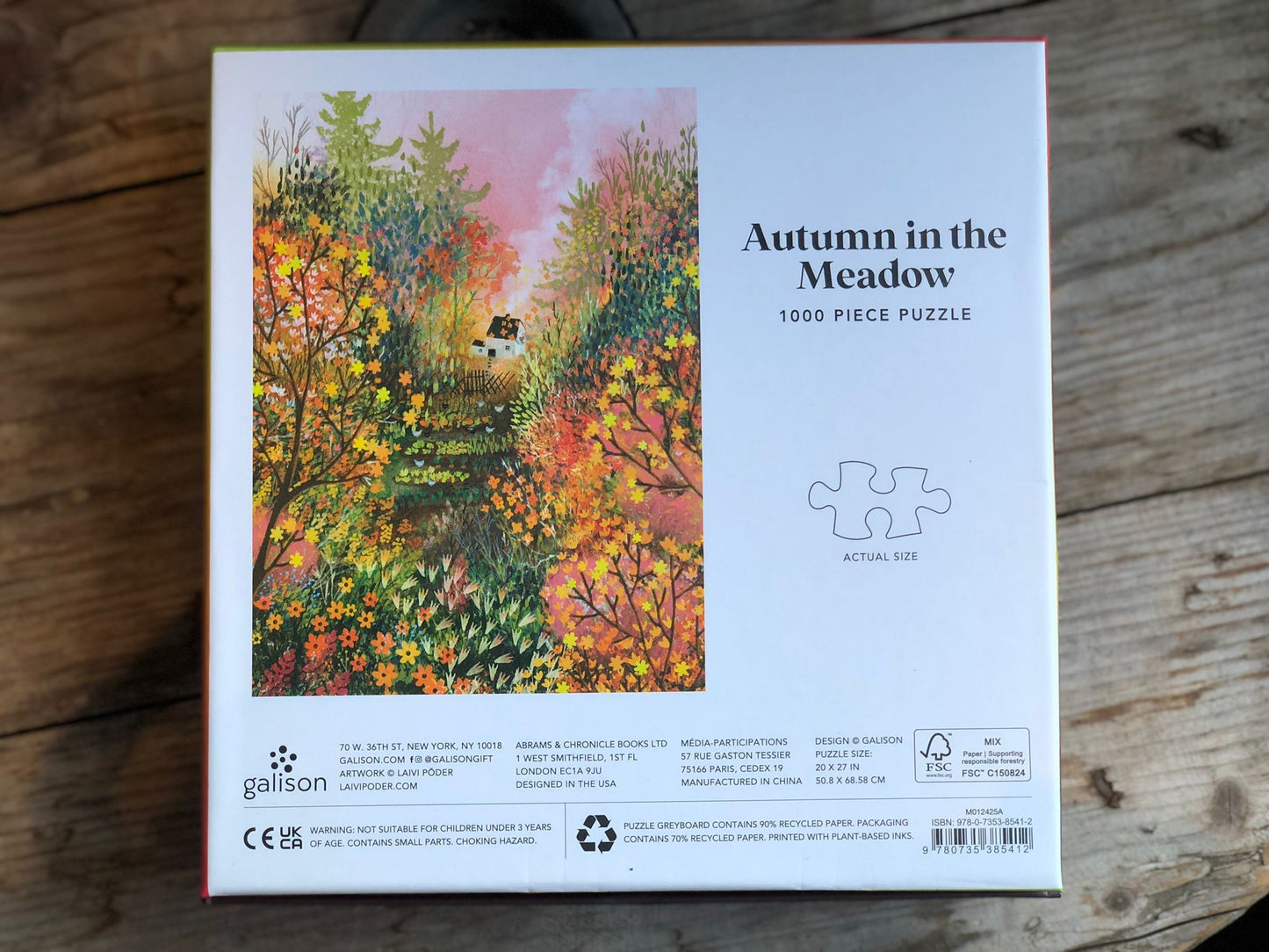 Autumn In The Meadow 1000 Piece Jigsaw Puzzle