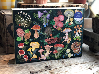 World Of Mushrooms 1000 Piece Jigsaw Puzzle