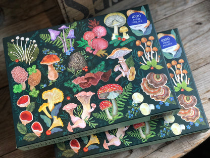 World Of Mushrooms 1000 Piece Jigsaw Puzzle