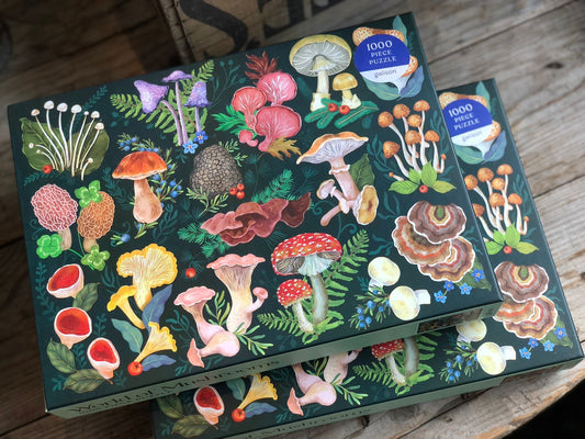 World Of Mushrooms 1000 Piece Jigsaw Puzzle