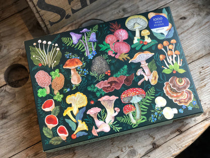 World Of Mushrooms 1000 Piece Jigsaw Puzzle