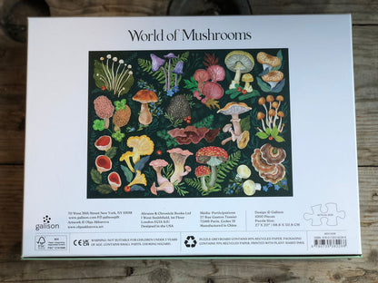 World Of Mushrooms 1000 Piece Jigsaw Puzzle