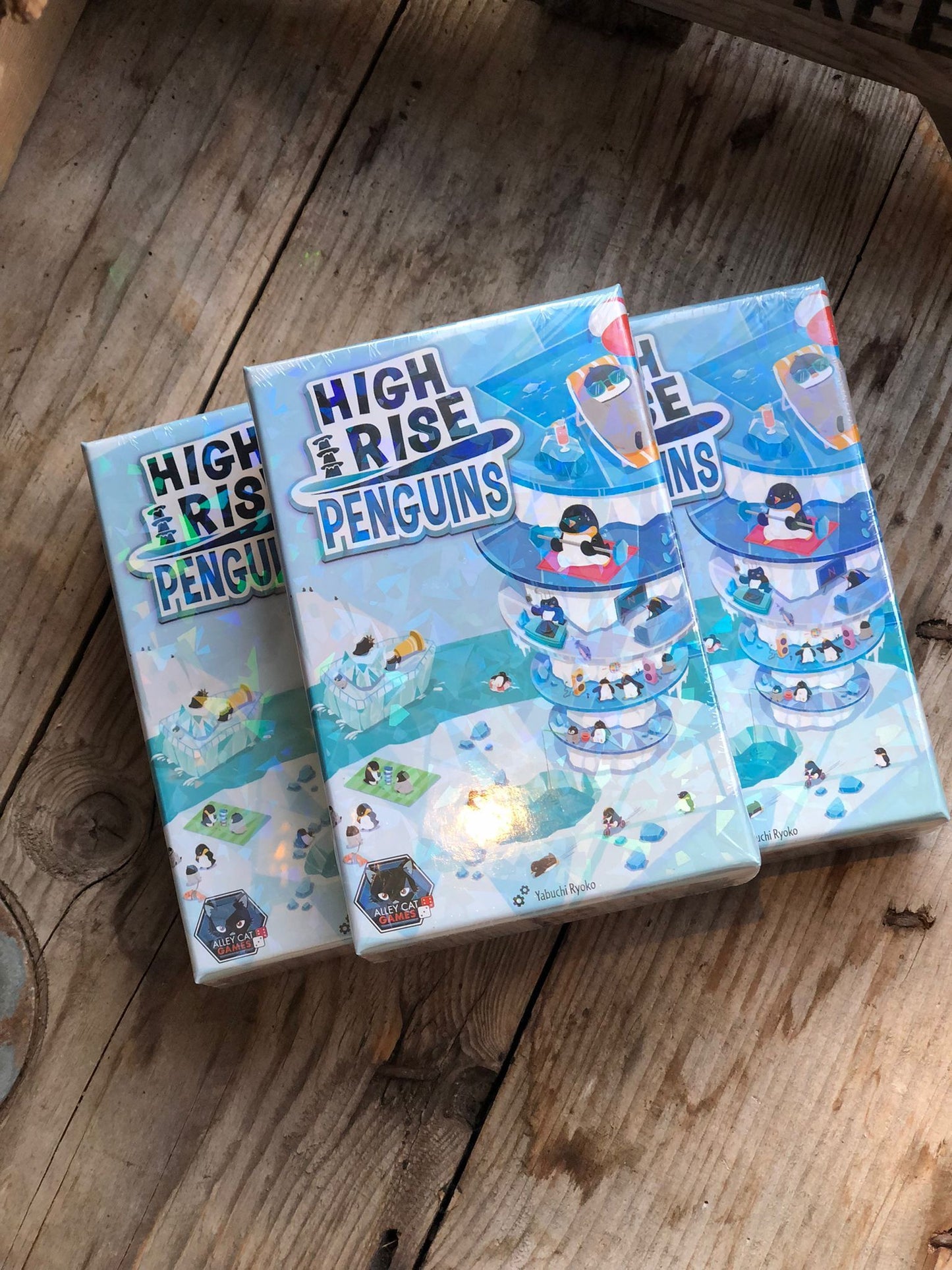 High Rise Penguins Stacking Game