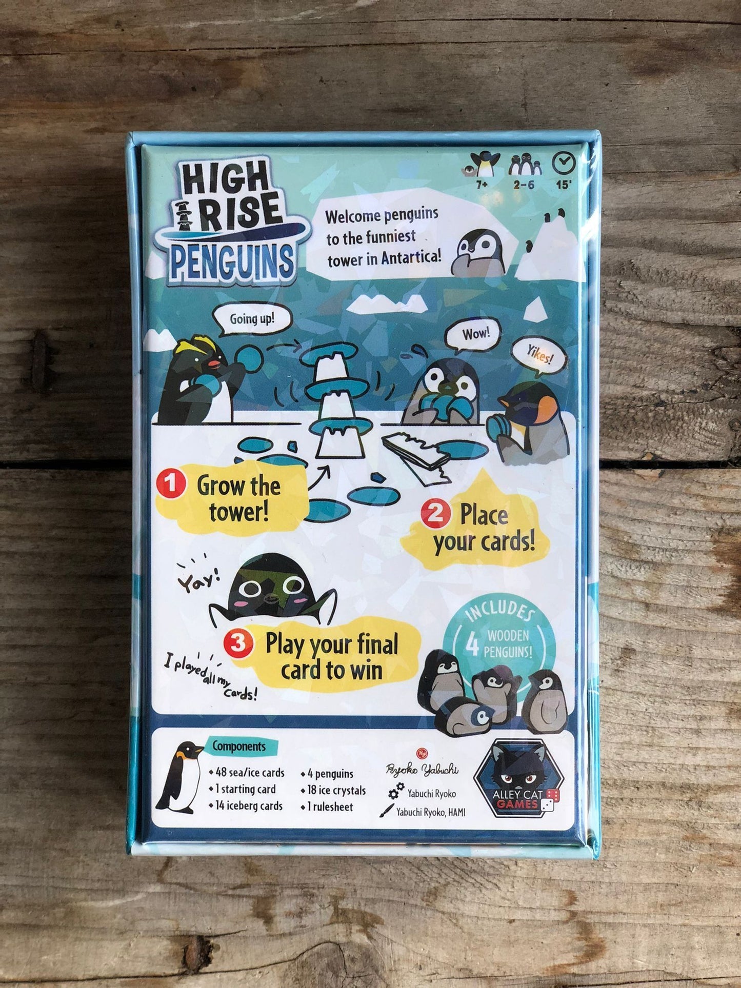 High Rise Penguins Stacking Game