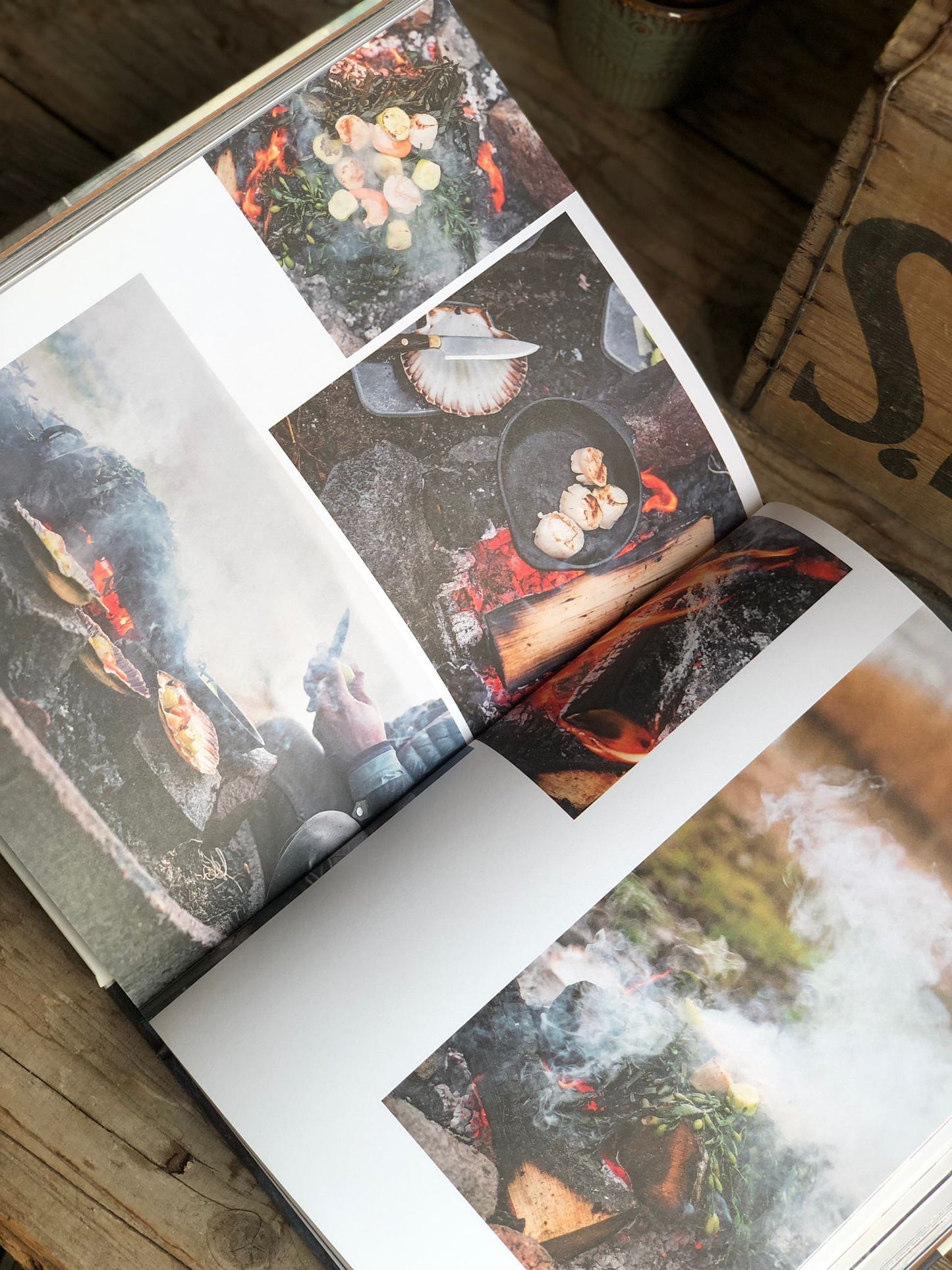 Food From The Fire Hardback Book by Niklas Ekstedt,