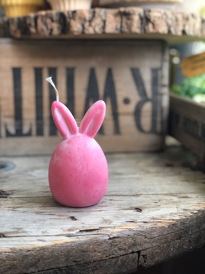 Handmade Soy Wax Bunny Ears Candle