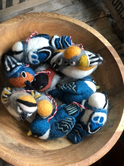Felt Bird Handmade Decorations