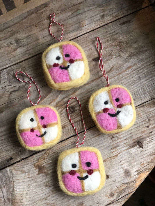 Battenburg Handmade Hanging Decoration