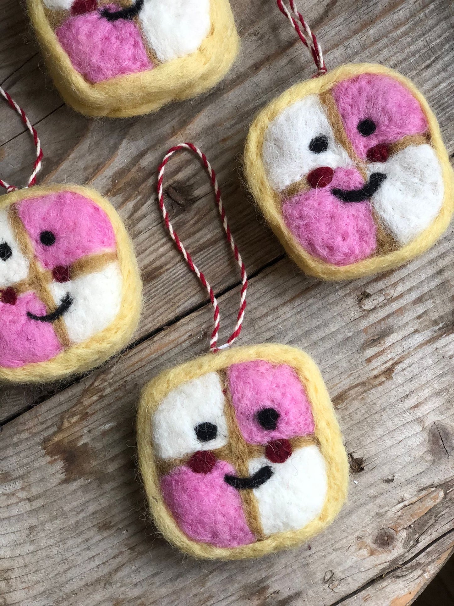 Battenburg Handmade Hanging Decoration